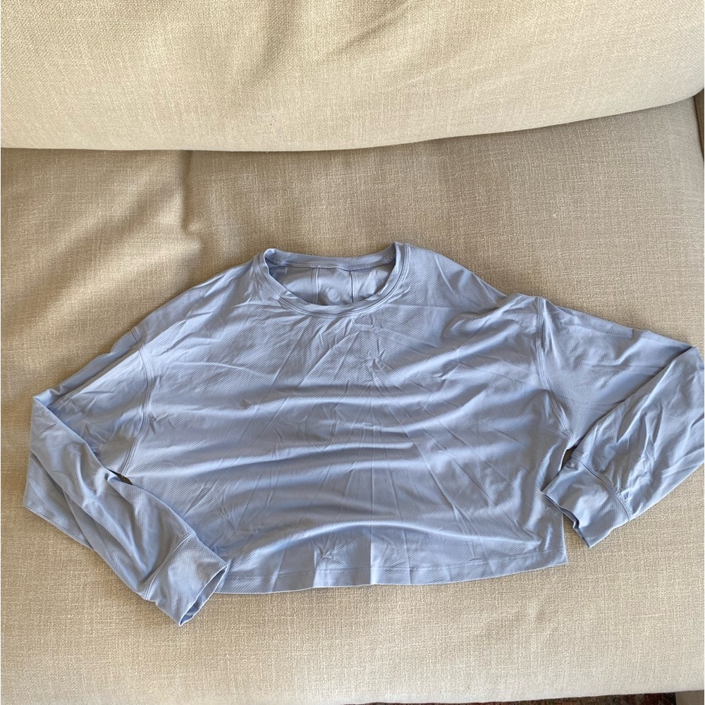 Lululemon Light Blue Long Sleeve